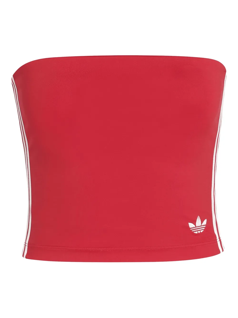 adidas three stripe tank top - Rosso