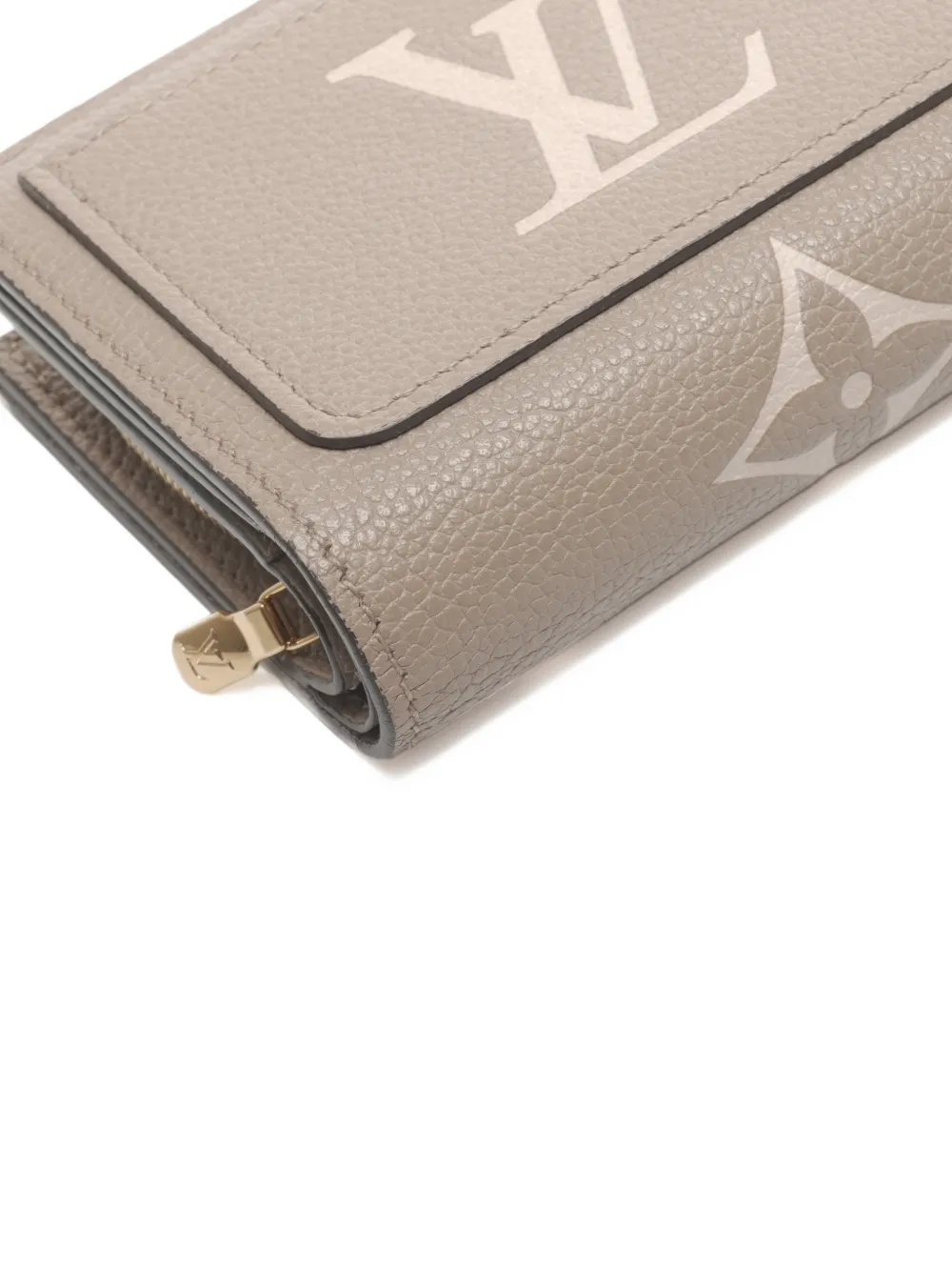 LOUIS VUITTON Pre-owned 2021-2025 Cléa Monoogram Wallet In Neutral
