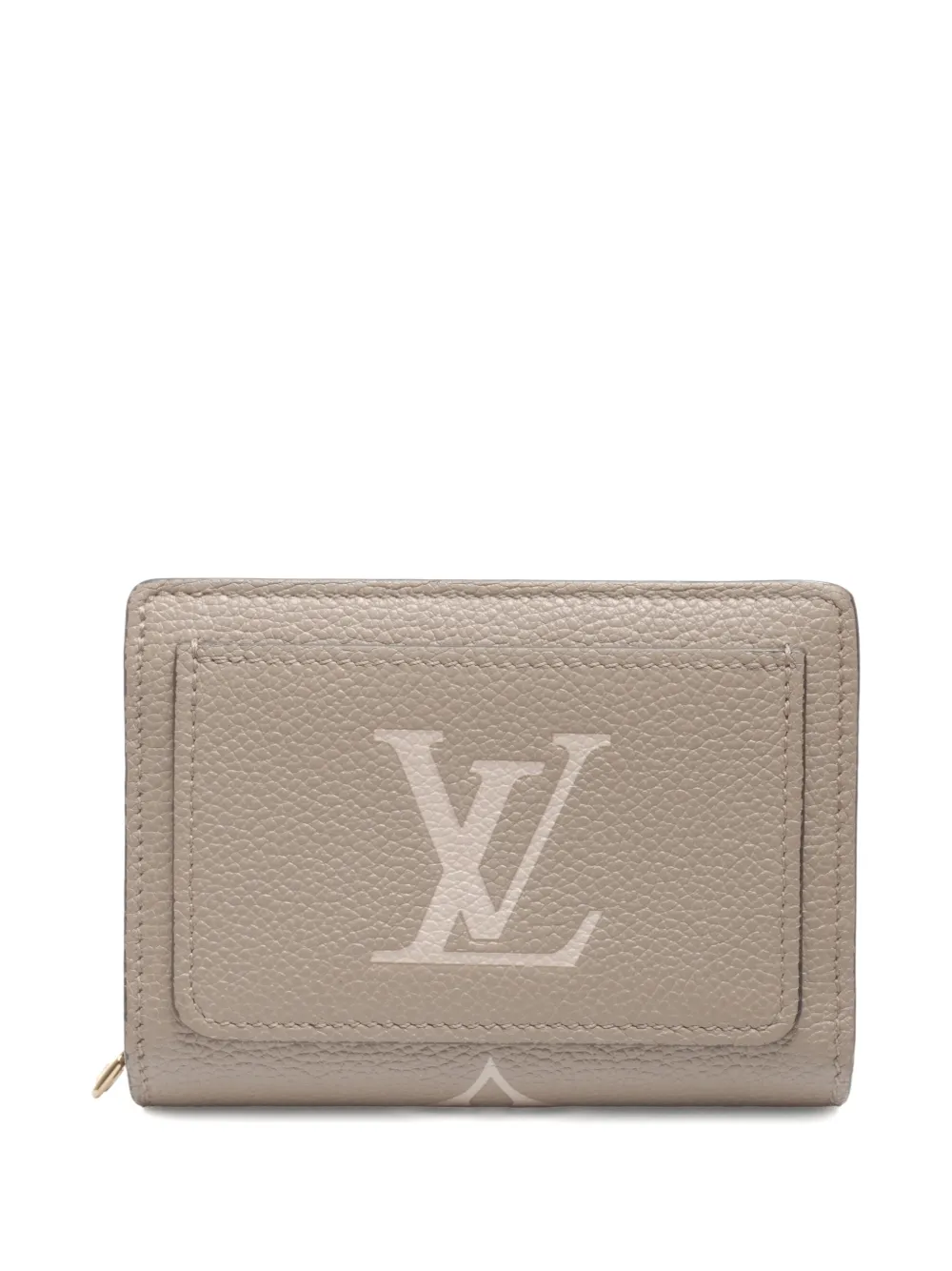 Click to view more detailed imagery on our partner's website Pre-owned Louis Vuitton 2021-2025 Cléa Monoogram Wallet In Neutral