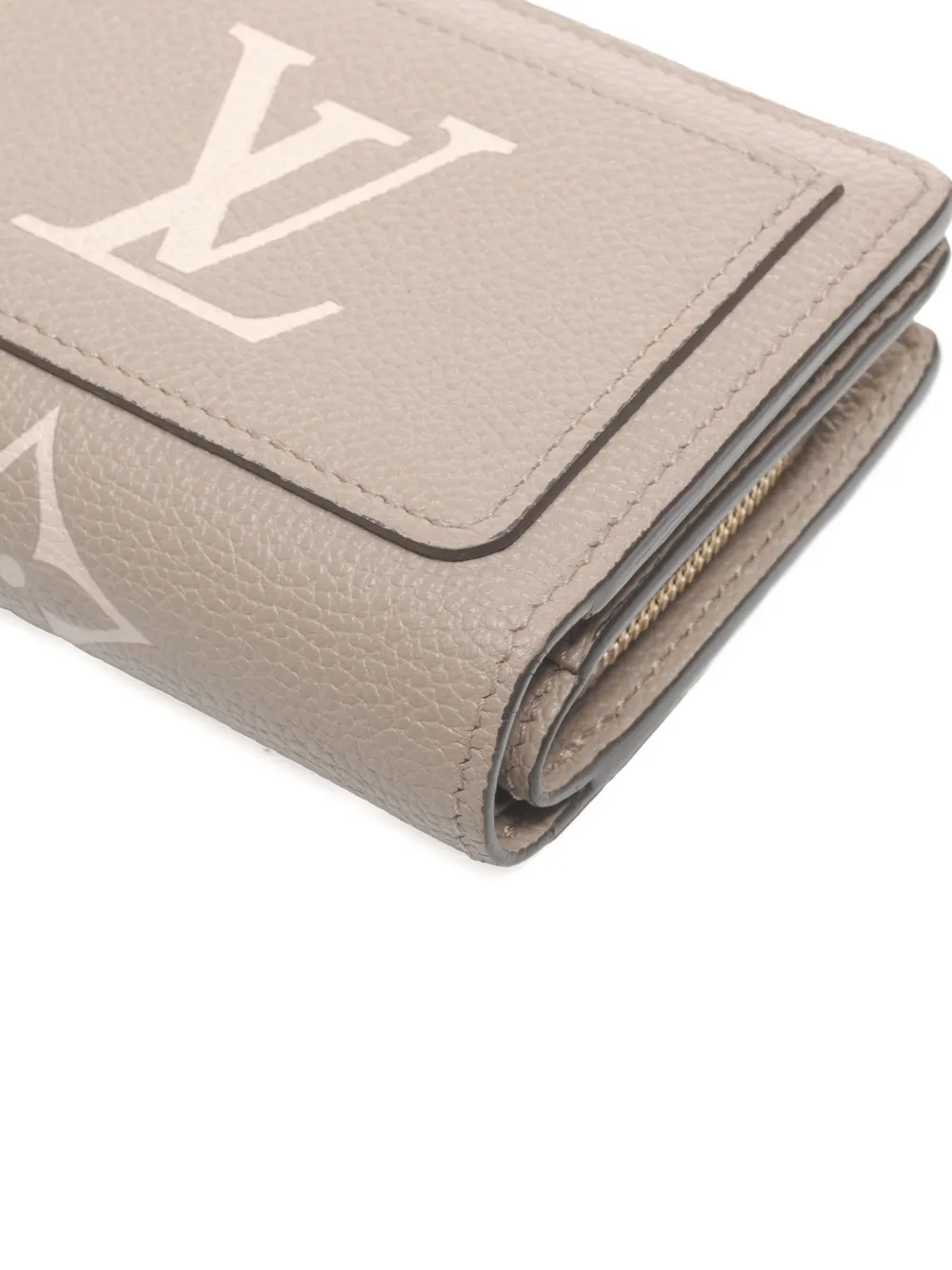 LOUIS VUITTON Pre-owned 2021-2025 Cléa Monoogram Wallet In Neutral