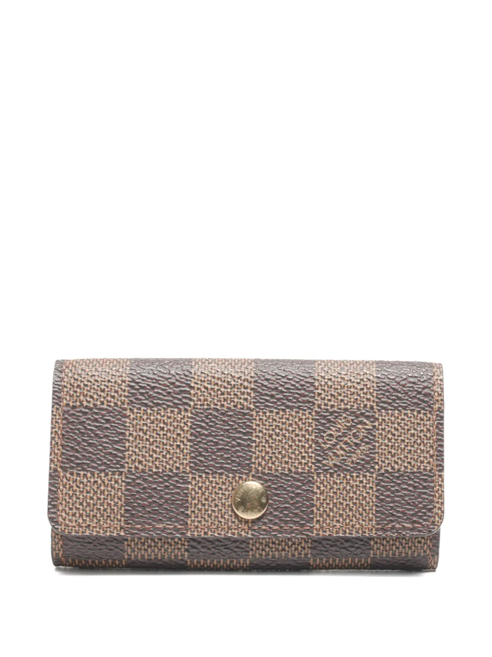 Louis Vuitton Pre-Owned 2004 Damier Ebène key case | Brown | Image 1