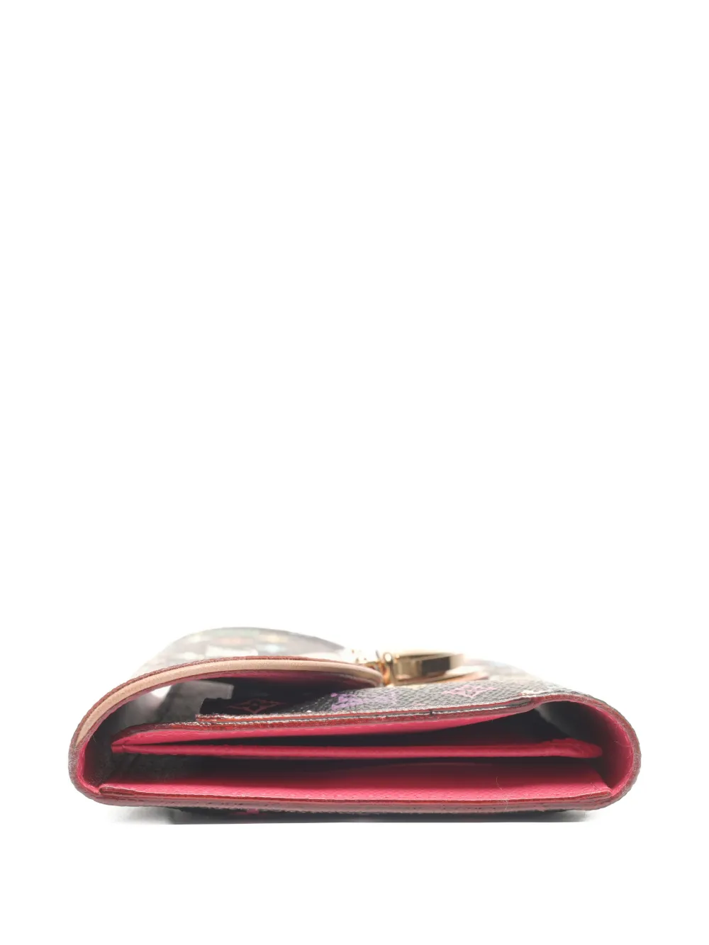 Pre-owned Louis Vuitton 2011 Eugenie Monogram Multicolour Wallet In Black