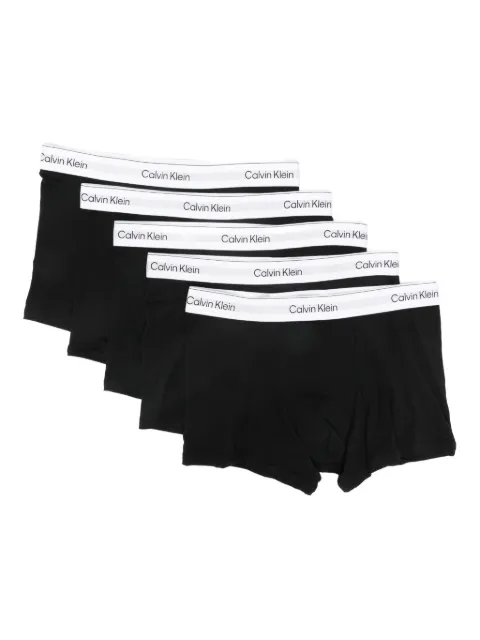 Calvin Klein logo-waistband boxers (set of five)