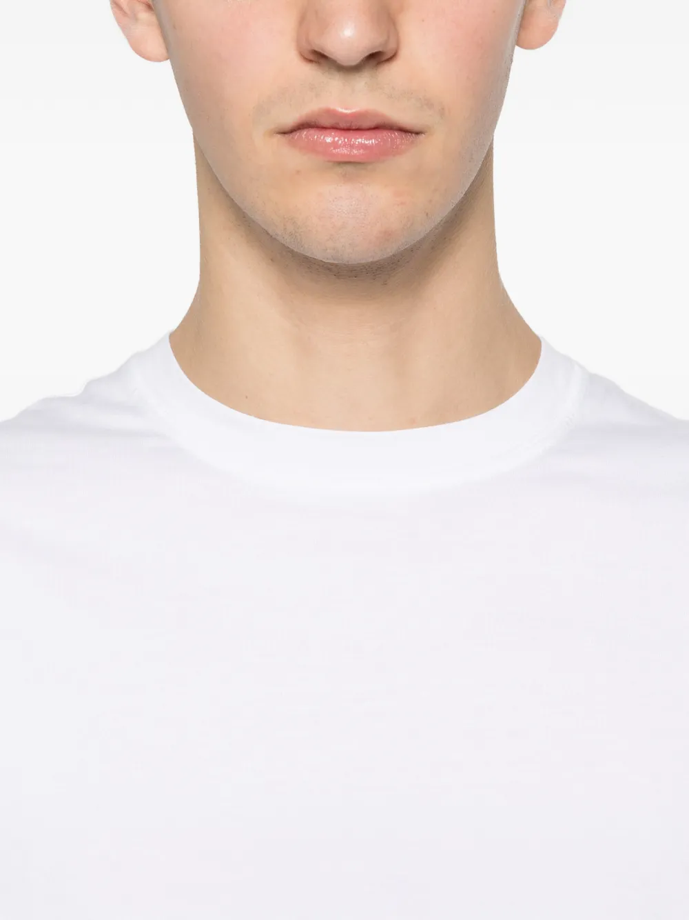 Fedeli T-shirt met lange mouwen Wit