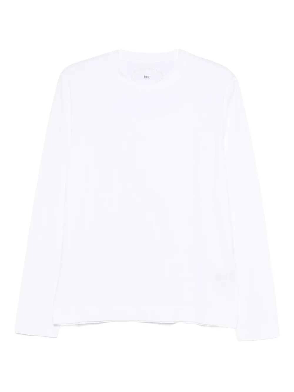 Fedeli Klassisches Langarmshirt | Weiß | Image 1