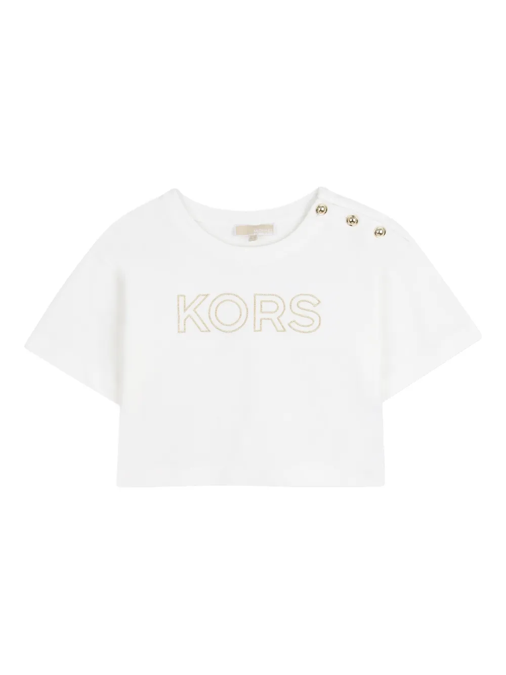 Michael Kors Kids T-shirt con logo - Bianco
