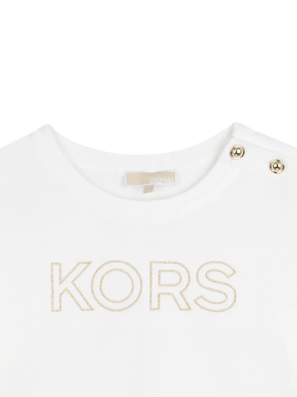 Michael Kors Kids T-shirt met logo Wit