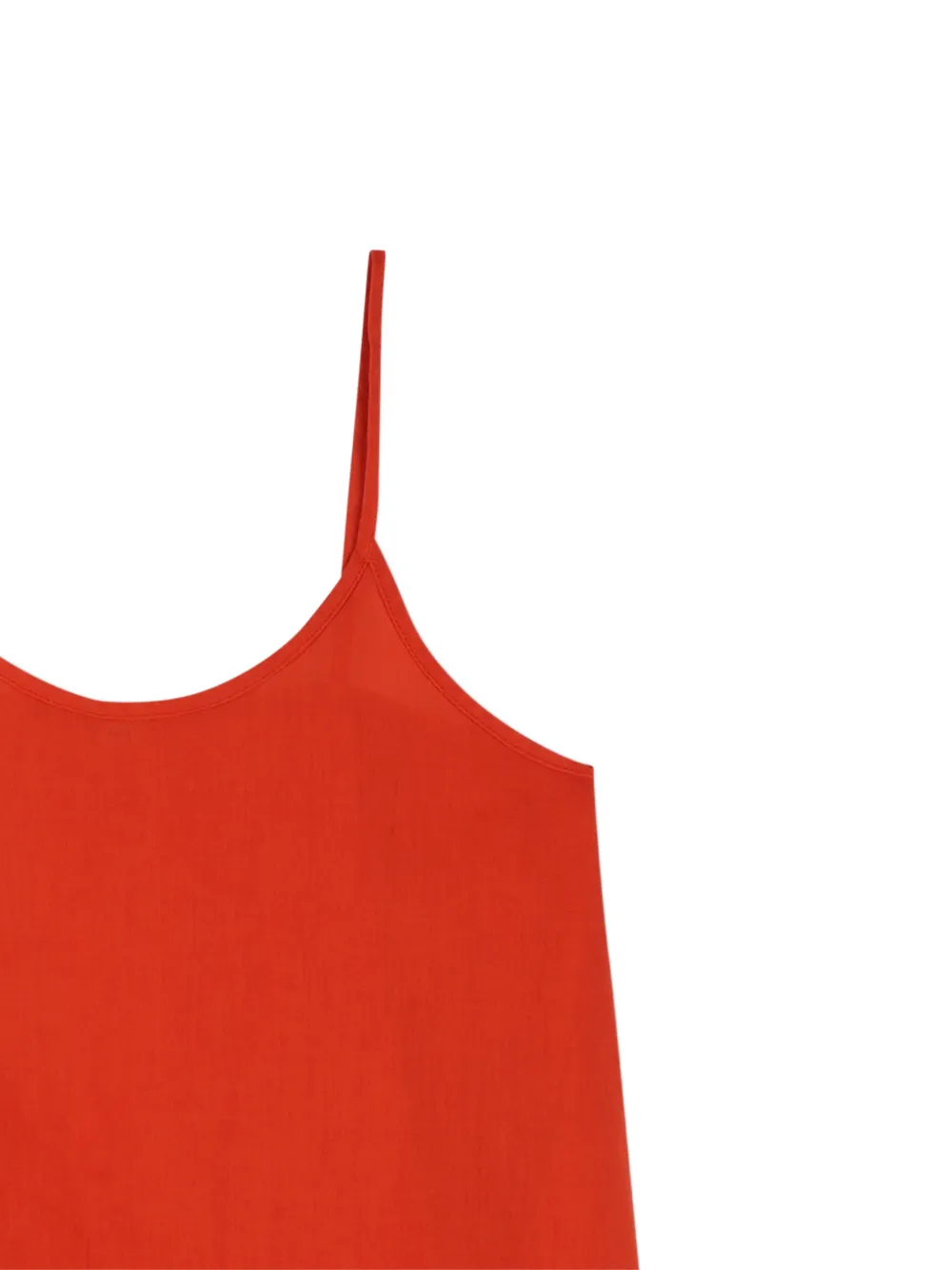 Zadig & Voltaire Kids Jurk met knoopsluiting Oranje
