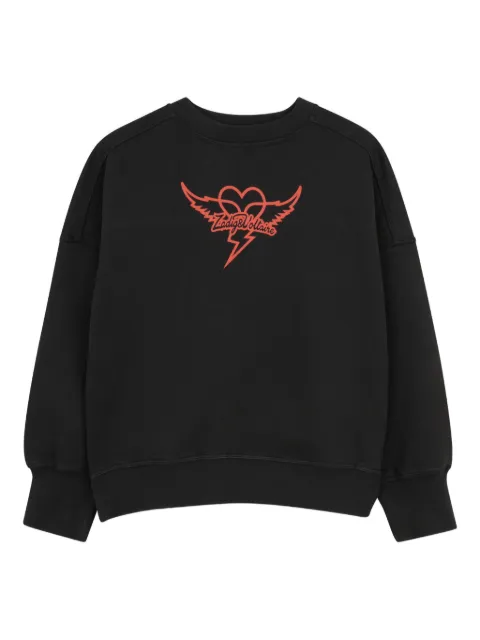 Zadig & Voltaire Kids logo-detail sweatshirt