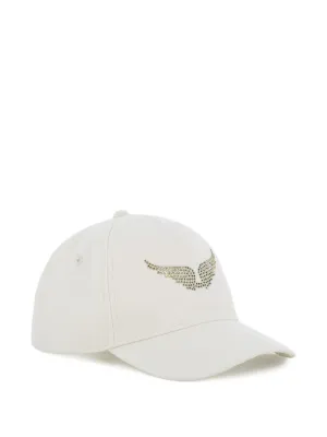 Dolce & Gabbana Kids broderie-anglaise Baseball Cap | White | FARFETCH
