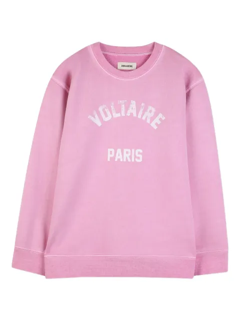 Zadig & Voltaire Kids long-sleeve sweatshirt