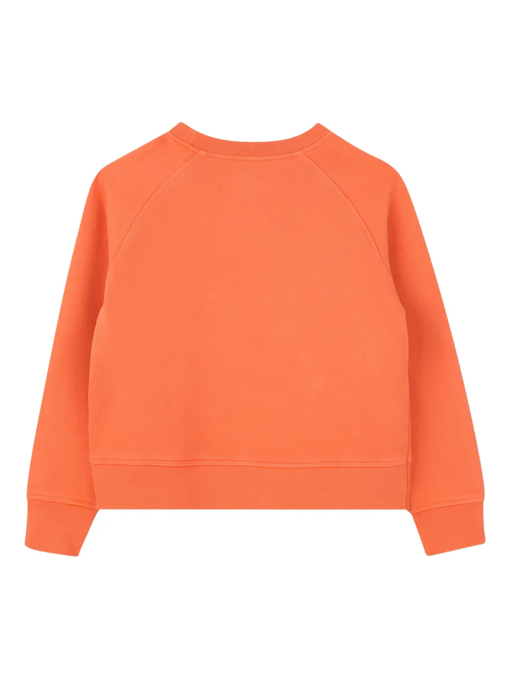  Zadig & Voltaire Kids Graphic-print Crew-neck Sweatshirt - Orange 