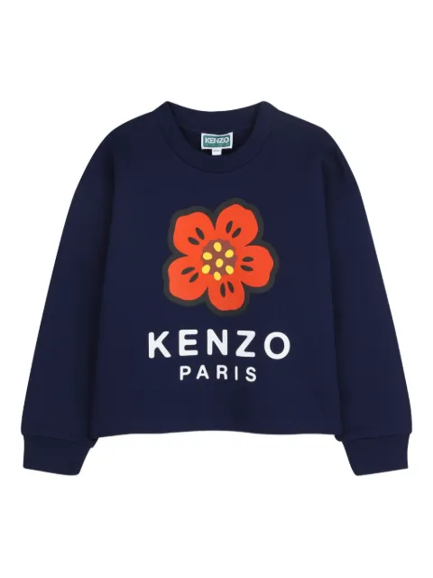 Kenzo Kids Boke Flower graphic sweatshirt