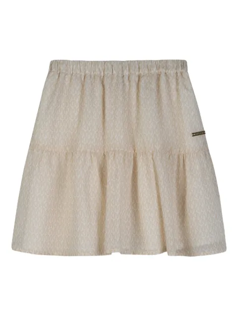 Michael Kors Kids tiered printed skirt