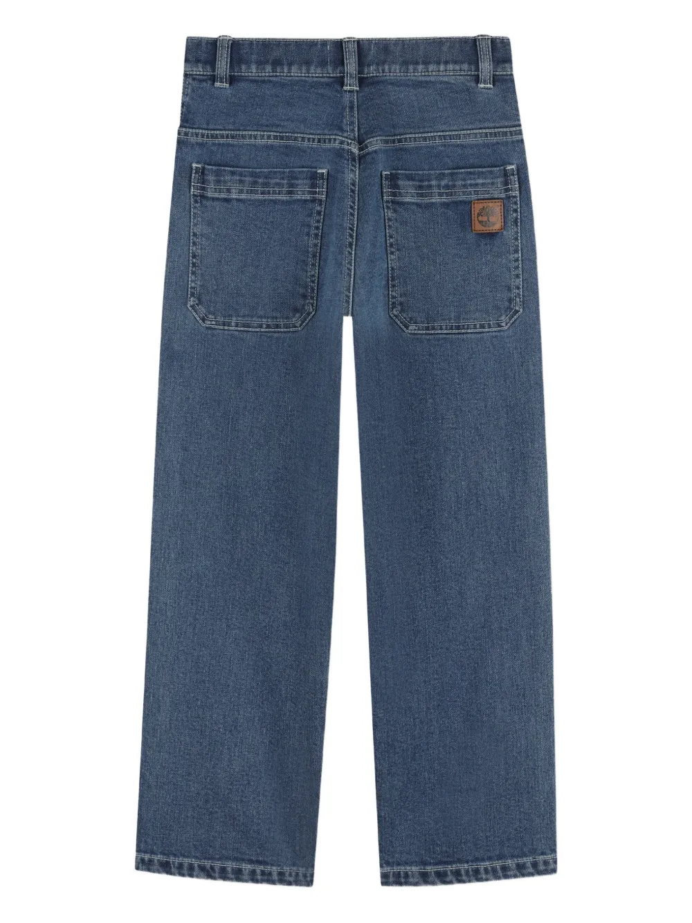 Timberland Kids Jeans met 5 zakken Blauw