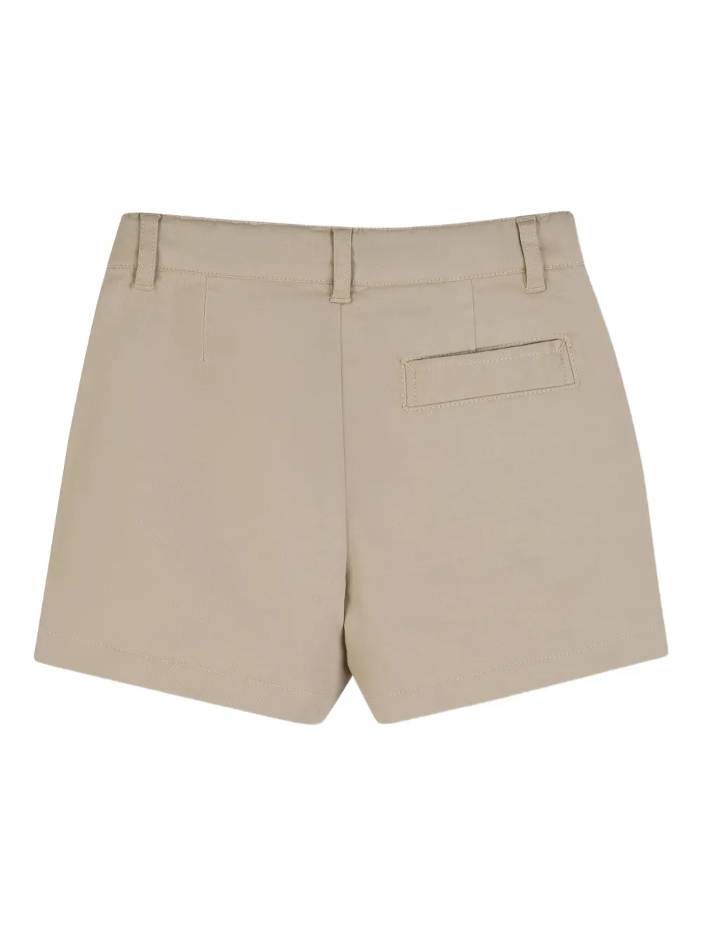 Button-Fastening Pocket Shorts