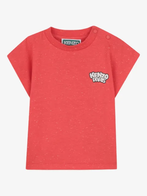 Kenzo Kids playera con logo estampado