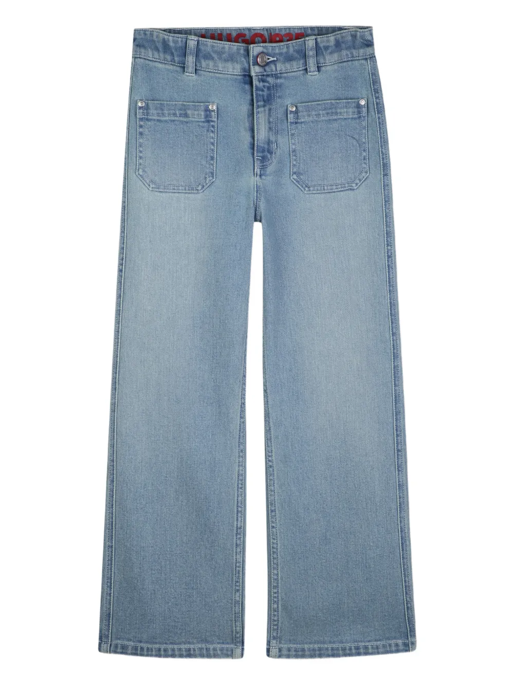 HUGO KIDS Jeans con applicazione - Blu