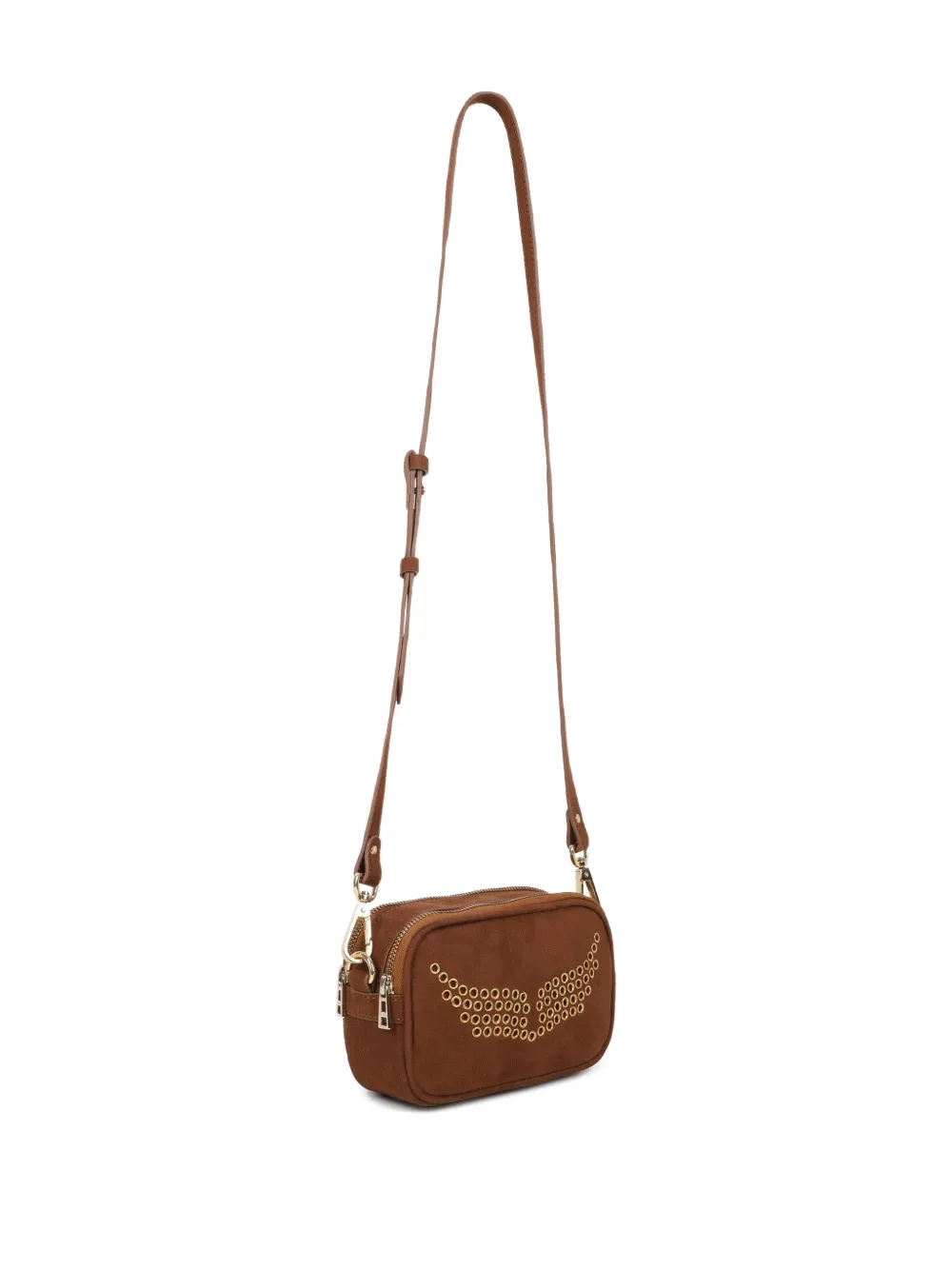  Zadig & Voltaire Kids Brown Shoulder Bag 