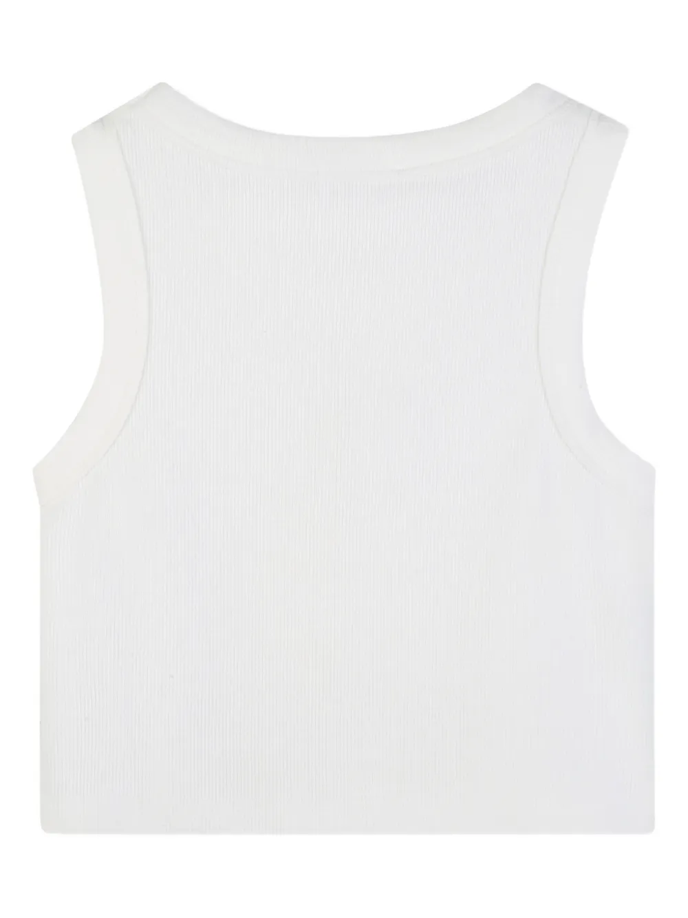Michael Kors Kids Geribbelde tanktop Wit