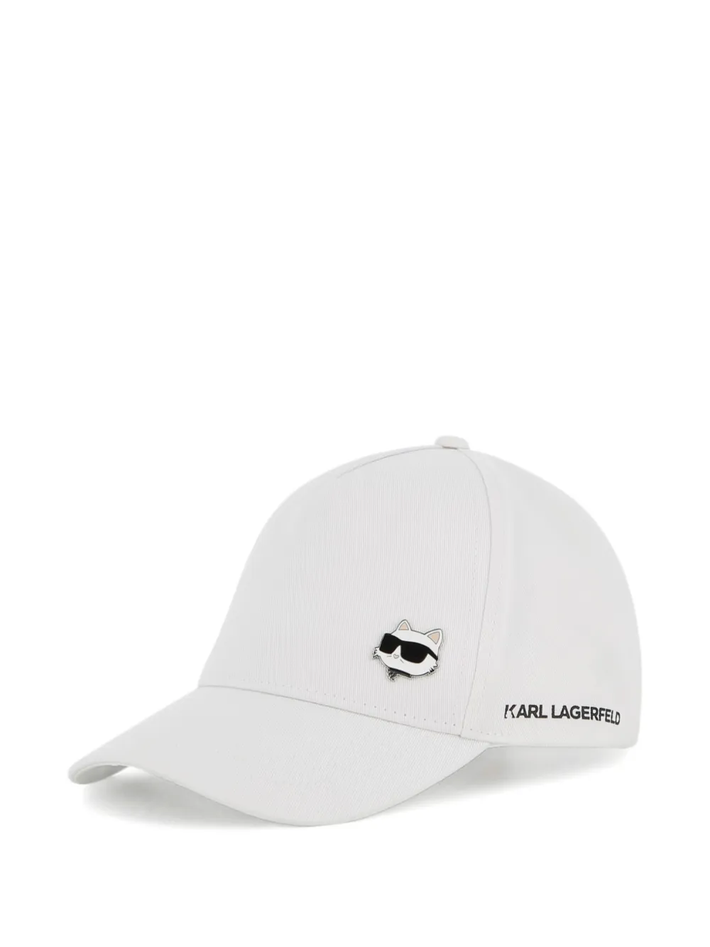 Karl Lagerfeld Kids Cappello con logo - Bianco