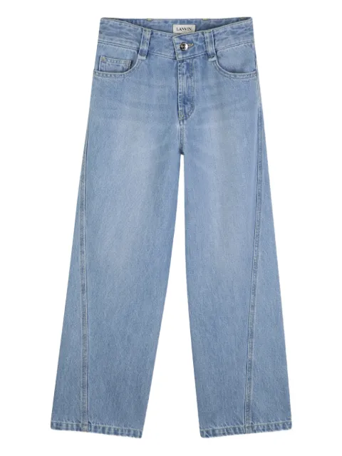 Lanvin Enfant logo jeans