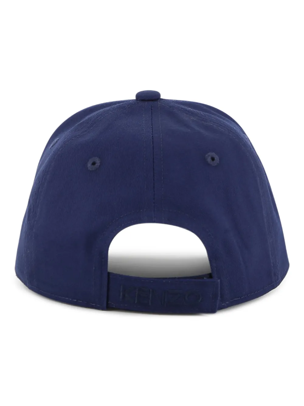 Kenzo Kids Pet met geborduurde Tiger Head Blauw