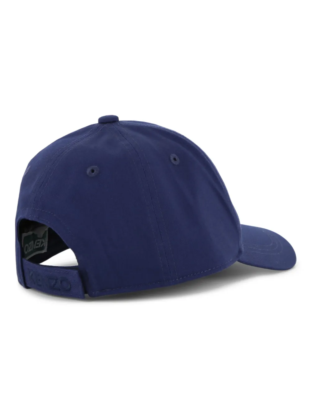 Kenzo Kids Pet met geborduurde Tiger Head Blauw