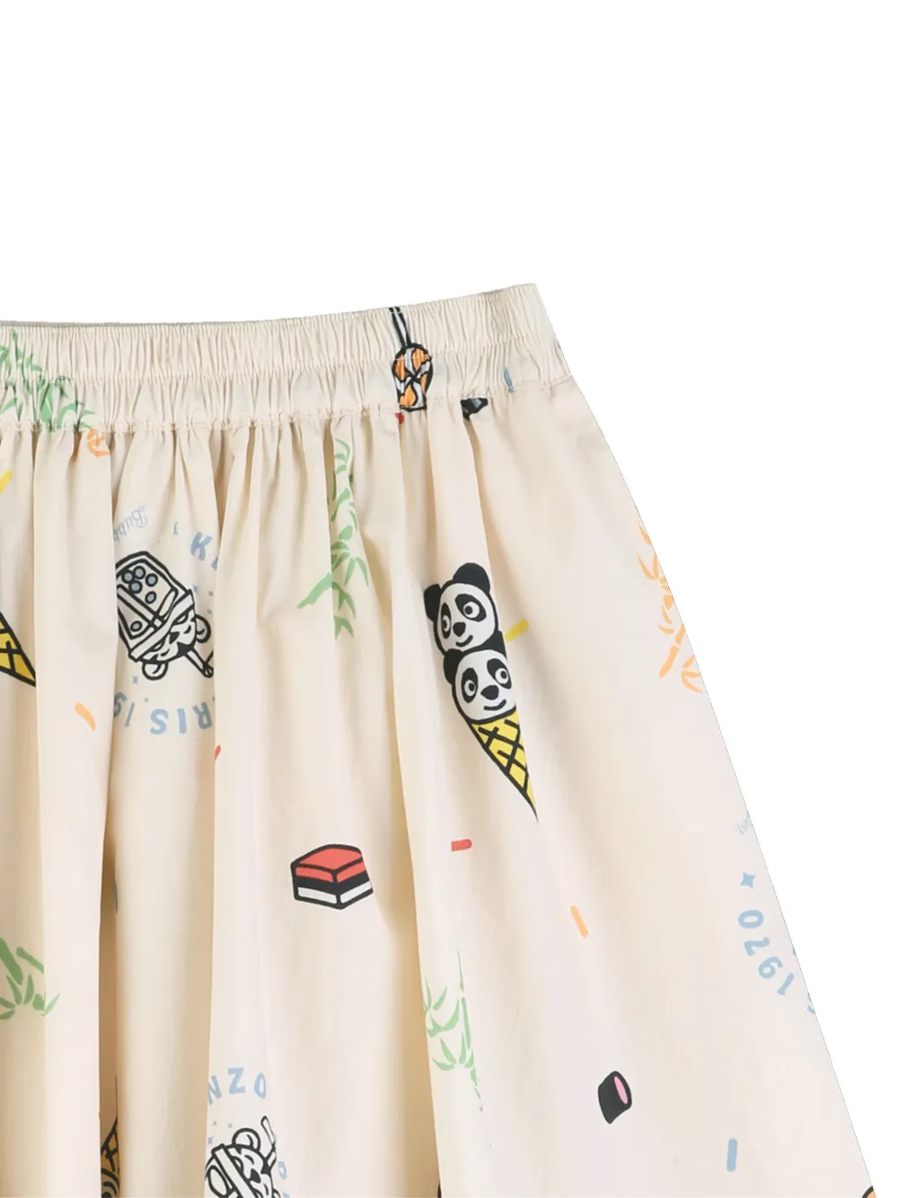  Kenzo Kids Printed Skirt - Neutrals 