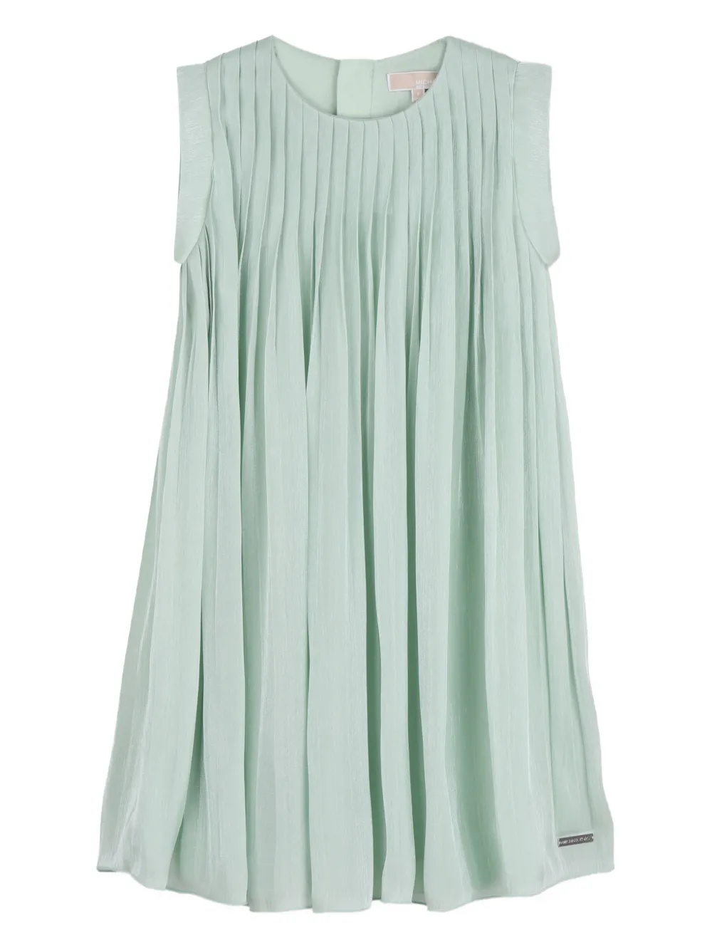 Michael Kors Kids Abito plissettato - Verde