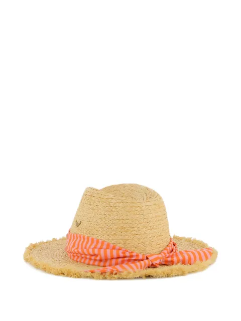 Zadig & Voltaire Kids шляпа с отделкой в полоску