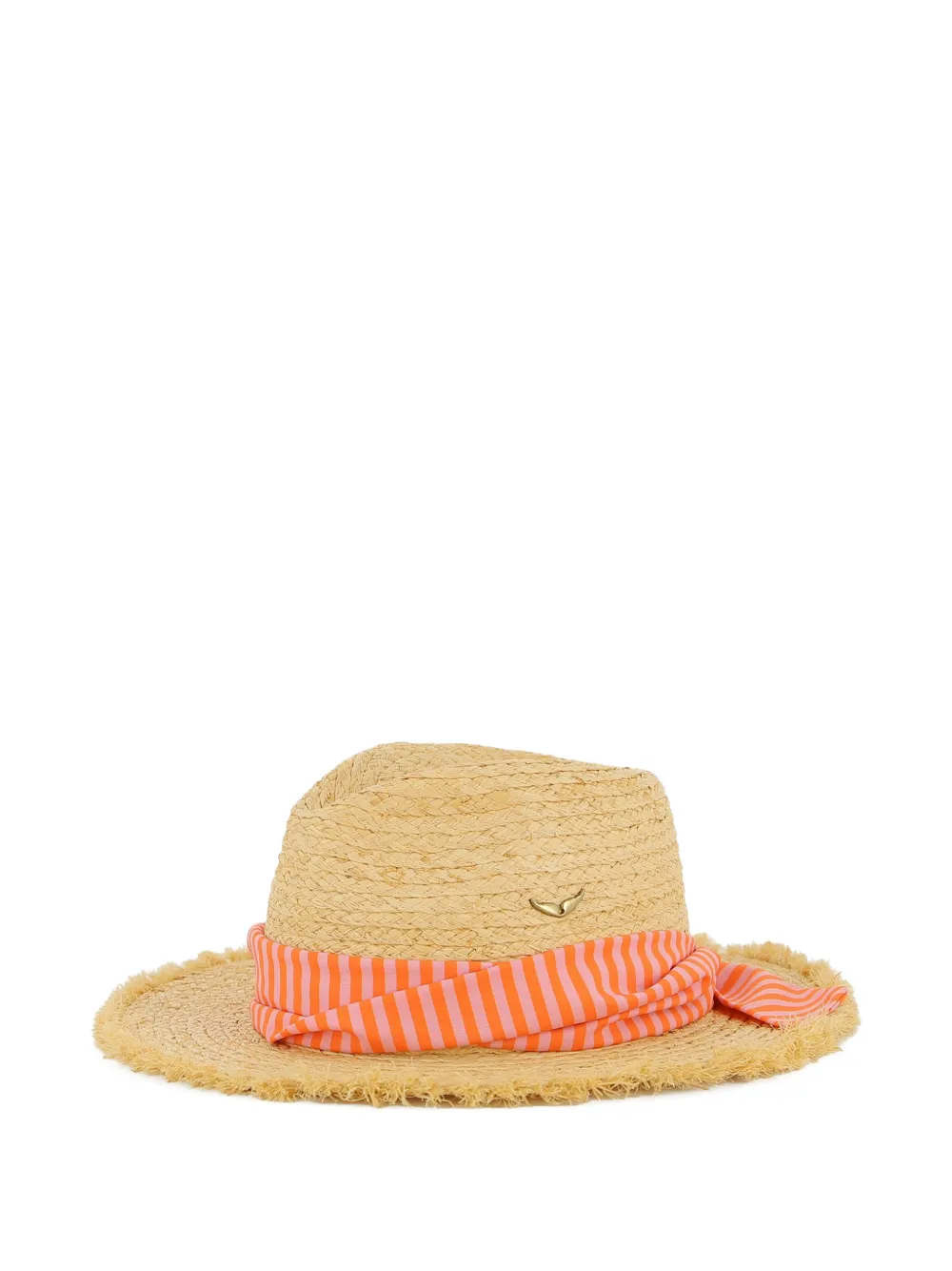  Zadig & Voltaire Kids Striped-detail Hat - Neutrals 