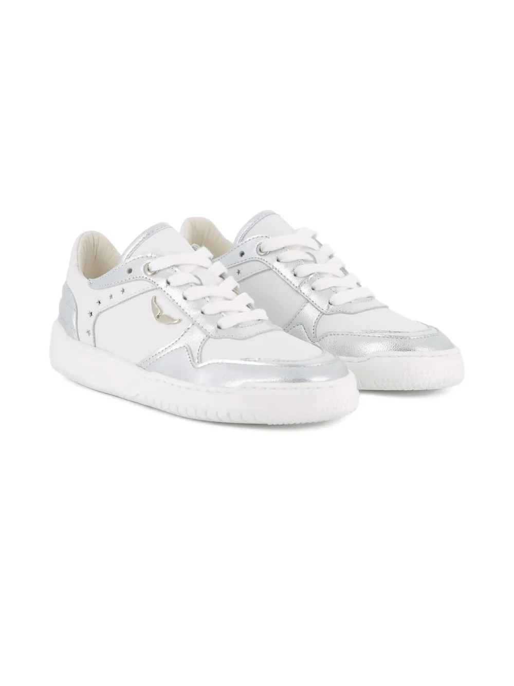 Zadig & Voltaire Kids Sneakers con lacci - Bianco