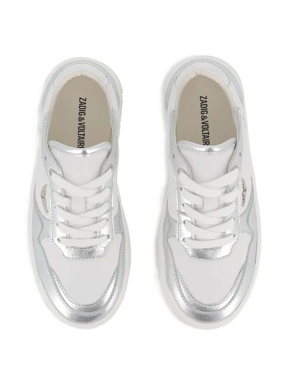 Zadig & Voltaire Kids Sneakers Wit