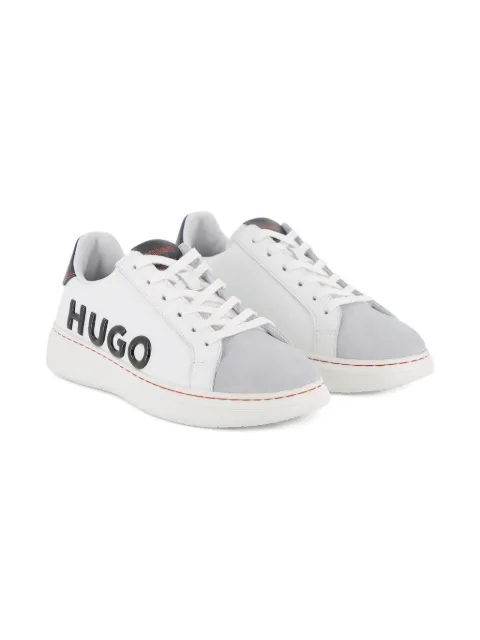HUGO KIDS logo-detail sneakers