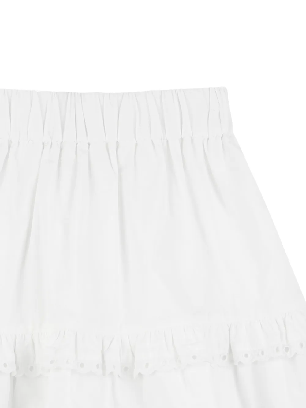  Michael Kors Kids Ruffled Skirt - White 