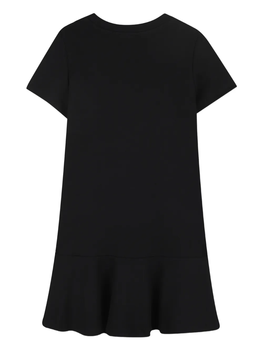 Graphic Ruffled Dress