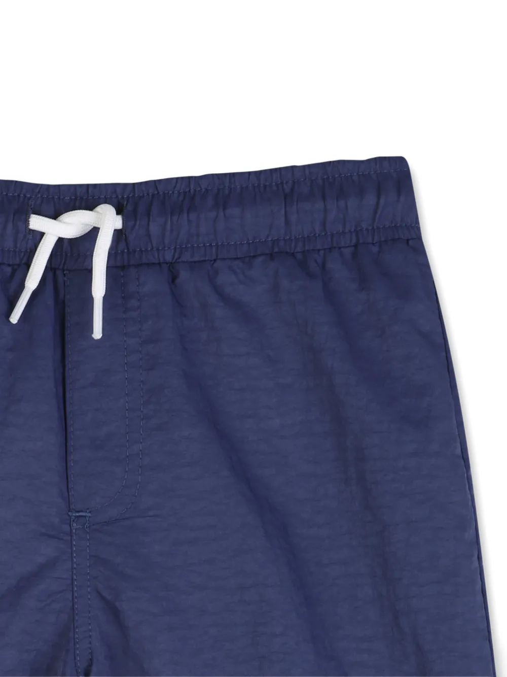 Timberland Kids Zwembroek met logodetail Blauw