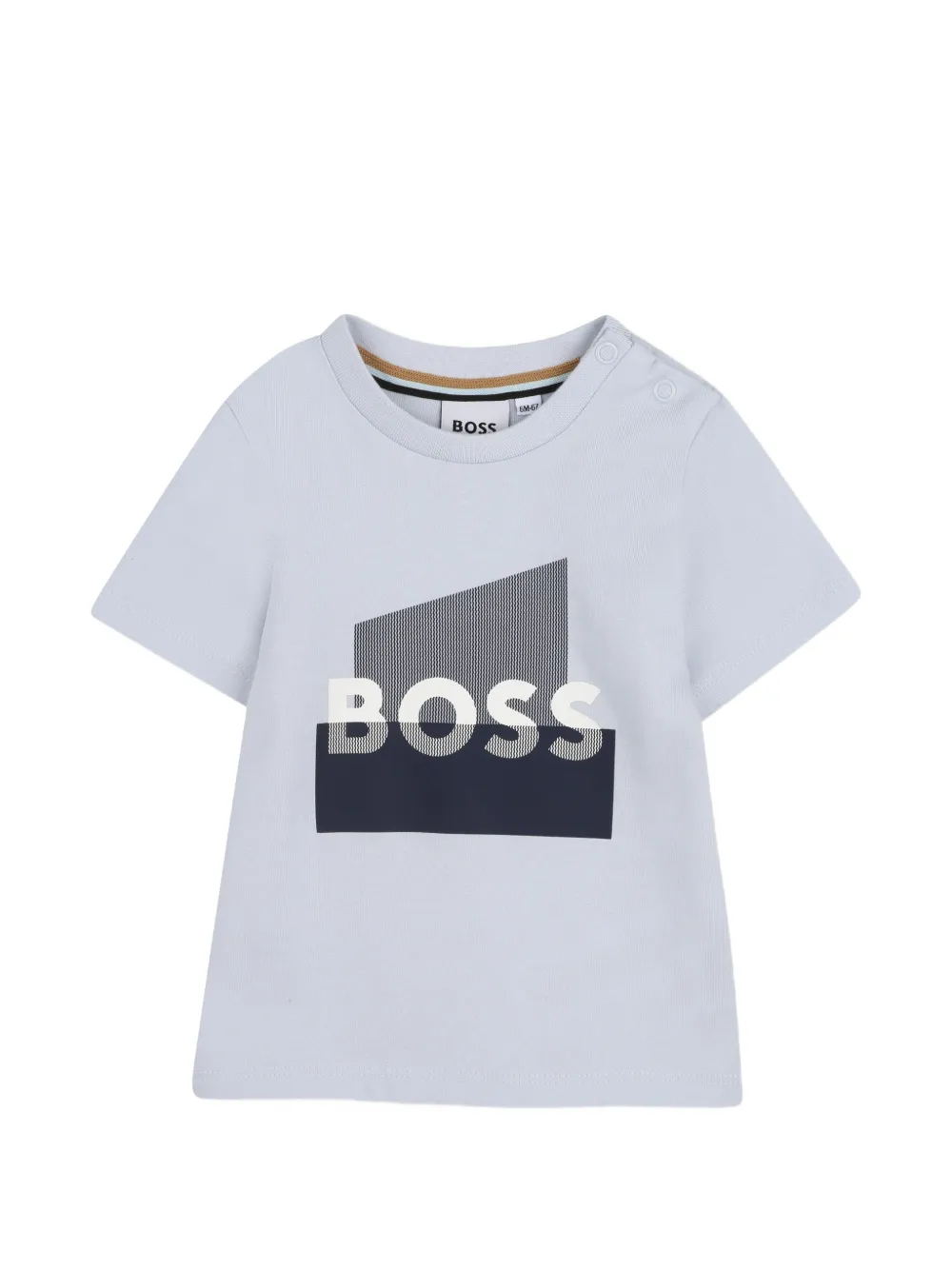 BOSS Kidswear short-sleeve graphic T-shirt - Blu