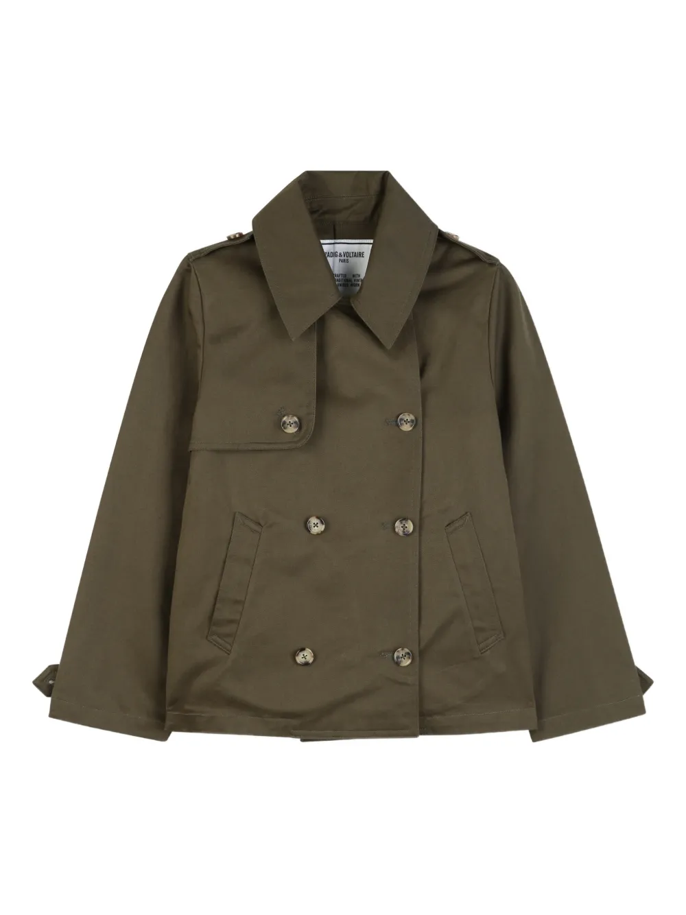 Zadig & Voltaire Kids Giacca con bottoni - Verde