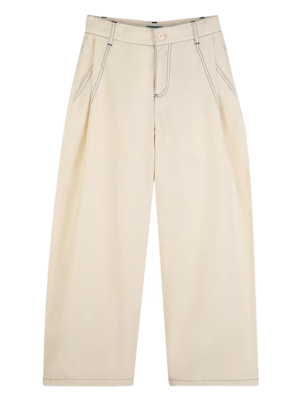 Kenzo Kids Pantaloni con cuciture a contrasto - Toni neutri