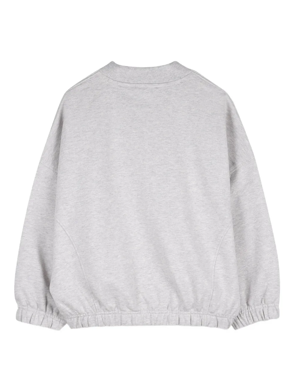 Kenzo Kids Sweater met geborduurde tijgerkop Grijs