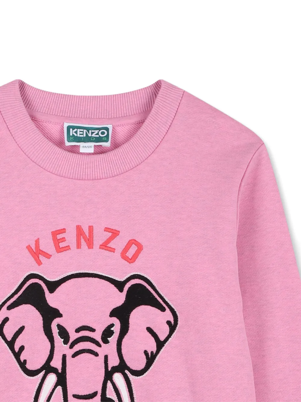  Kenzo Kids Elephant Graphic Sweatshirt - Pink 