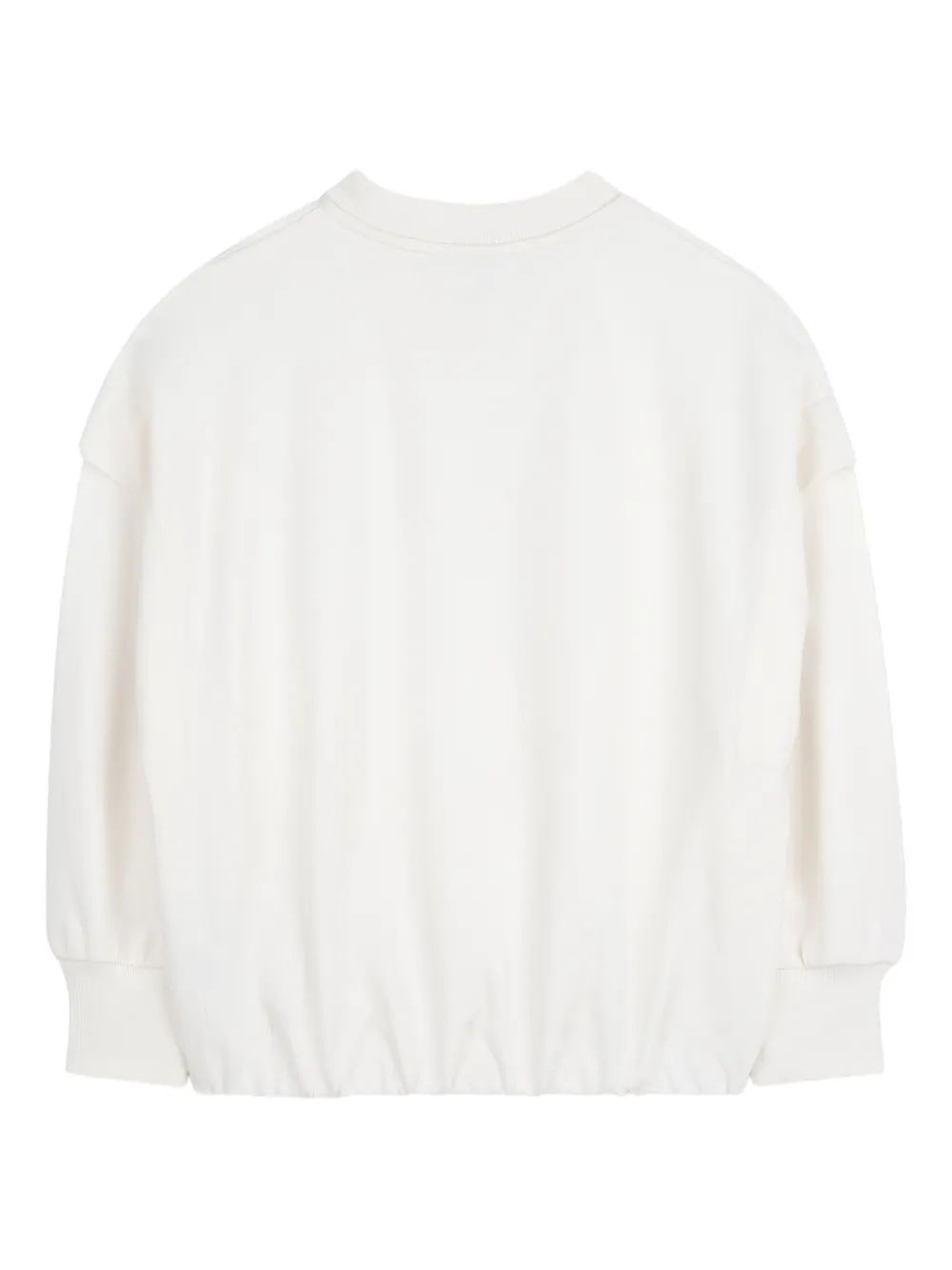 Dkny Kids Sweater met logoprint Beige