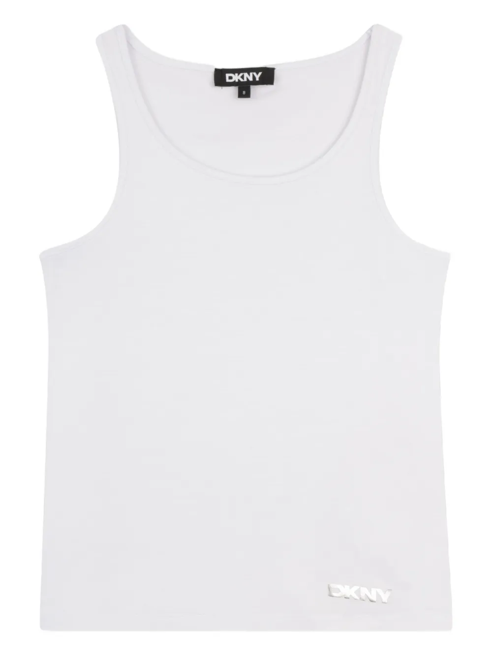 Dkny Kids Tanktop verfraaid met pailletten Zilver
