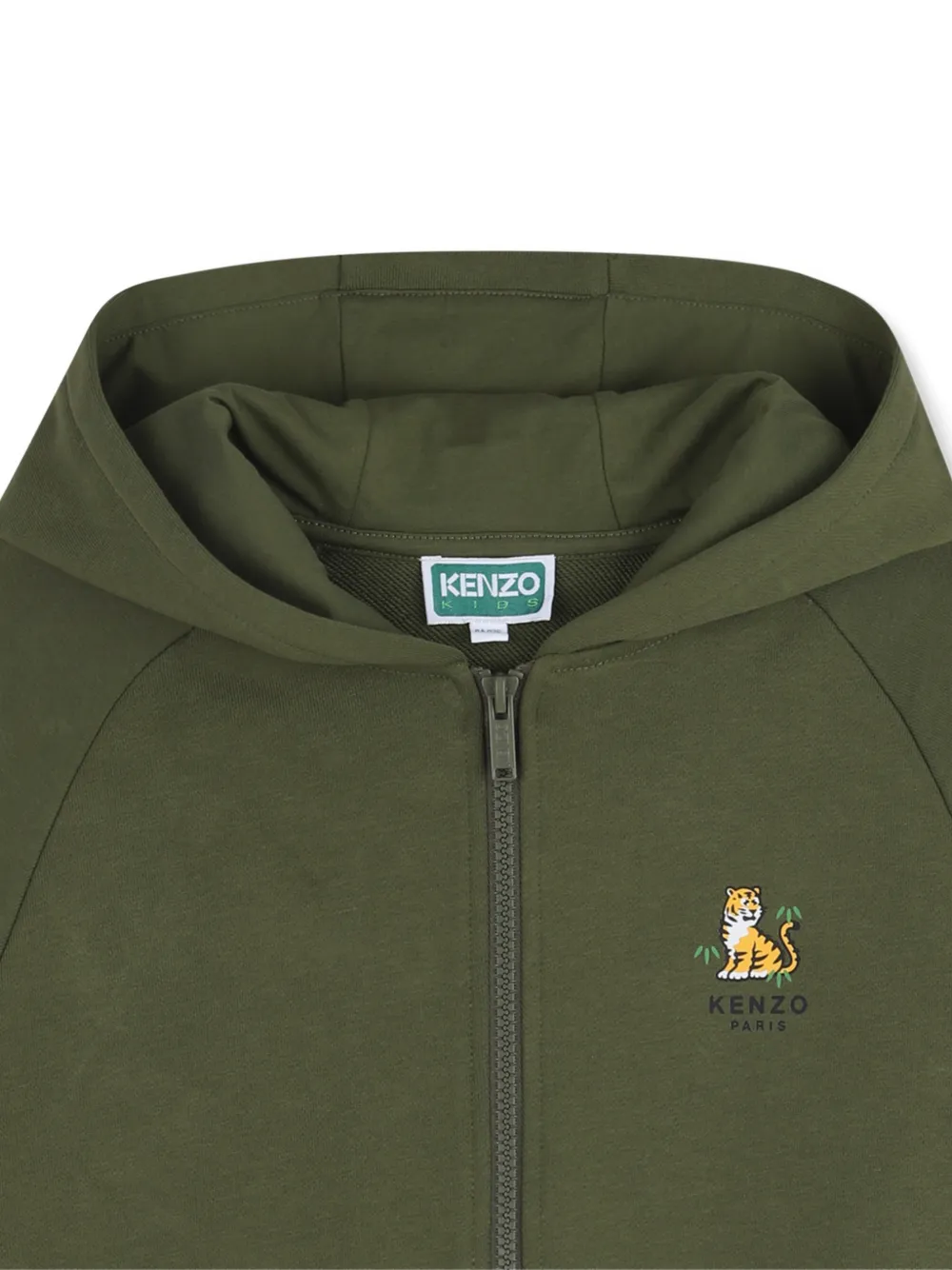  Kenzo Kids Cotton Hoodie - Green 