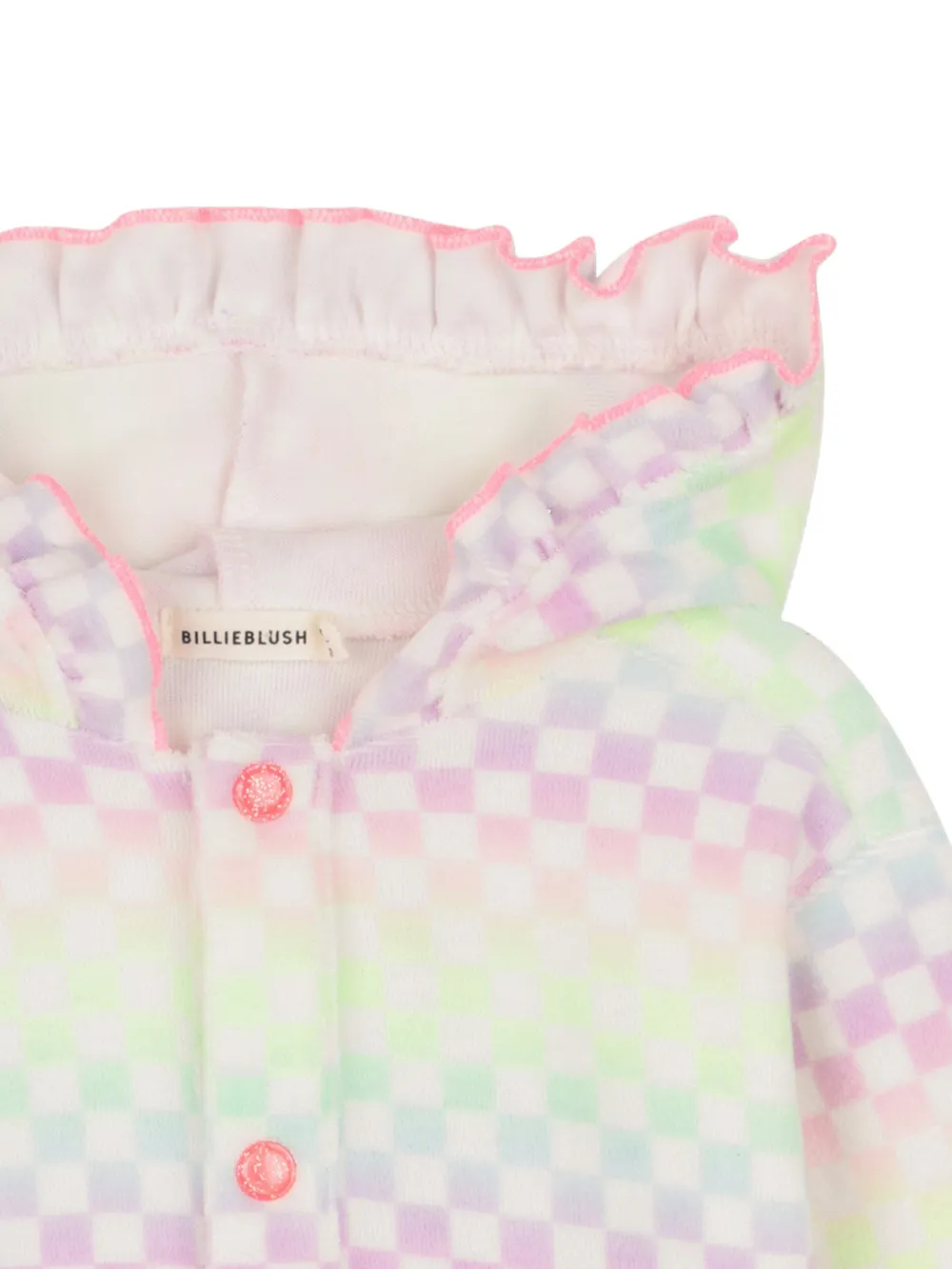  Billieblush Ruffled-trim Hoodie - White 