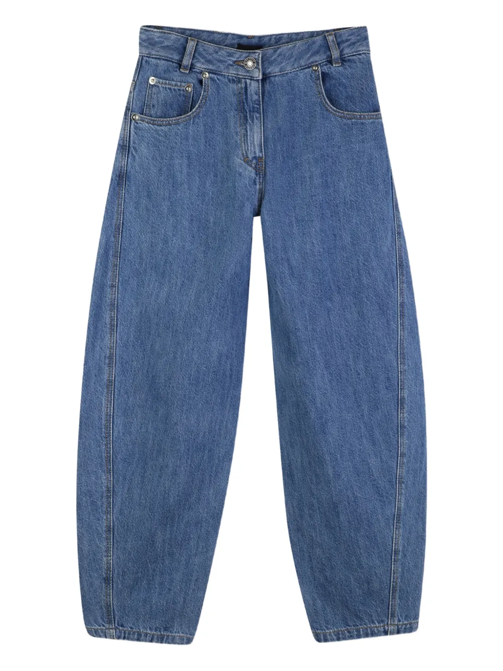 Givenchy Kids Jeans con design a cinque tasche - Blu