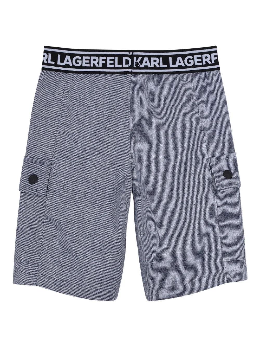 Karl Lagerfeld Kids Cargo con logo - Grigio