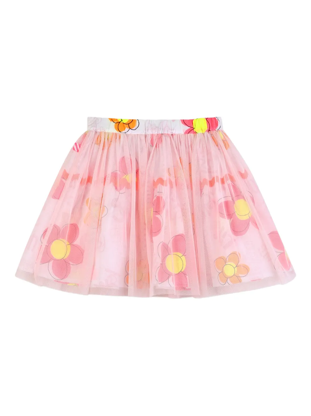  Billieblush Floral-print Tulle Skirt - Pink 